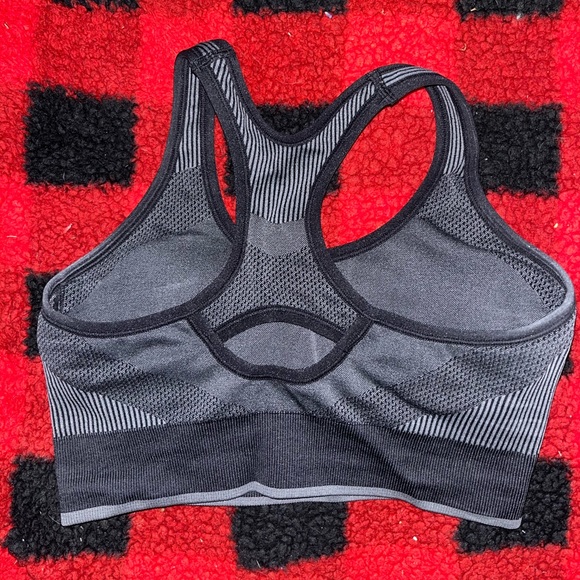 Black Puma Sports Bra - Picture 2 of 2